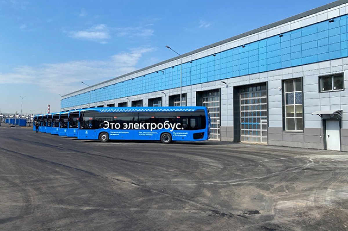 Дептранс: число электробусов в Москве выросло до 1100 машин