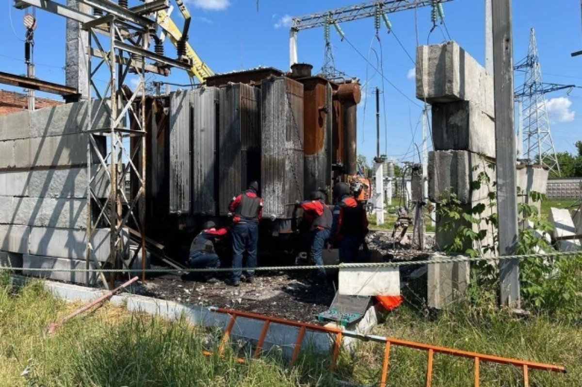 Энергетики восстановили электроснабжение после обстрелов в Шебекино | АиФ  Тверь