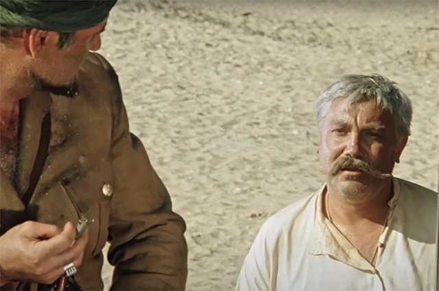 Абдулла и Верещагин. «Белое солнце пустыни», 1970 г.