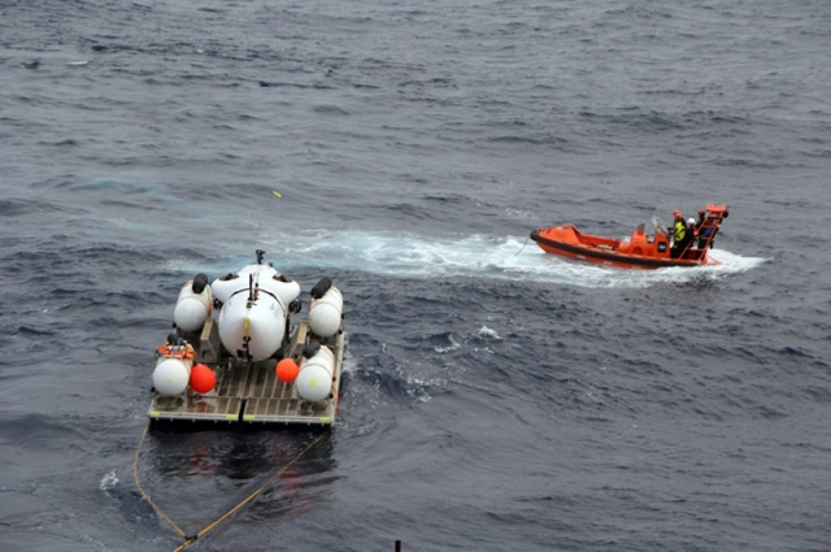 Две части пропавшего батискафа нашли в Атлантическом океане