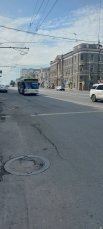 В Ростове повреждено более 10 тыс. кв. м. дорожного полотна.