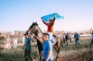 Победу на конных скачках на приз главы Якутии одержал скакун Ламан Леча из Амгинского улуса.