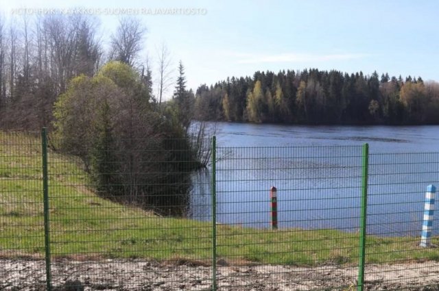 Так выглядит «забор», который строит Финляндия на границе России.