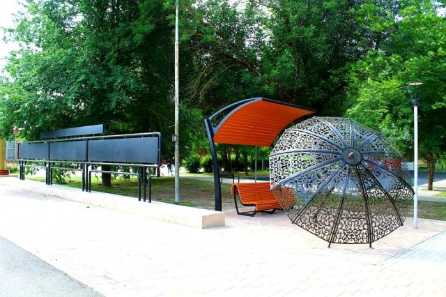 Парковая зона в селе Степном преобразилась благодаря краевой программе.