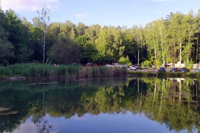 Сероводородные озёра – популярное место отдыха у калужан.