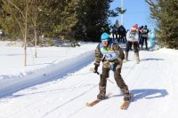 Лямпийцы выходят на старт в экипировке коми охотника