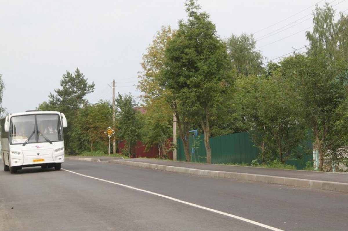 В Брянском районе отремонтировали дорогу, идущую через деревню Колтово