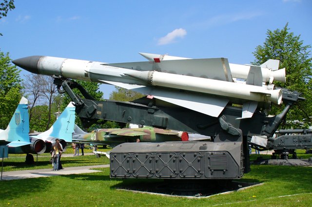 Украинский комплекс С-200 в музее.
