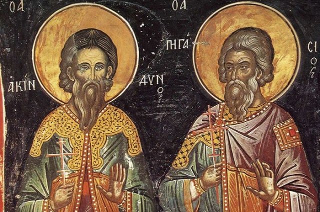 Святые Мокий и Марк. 