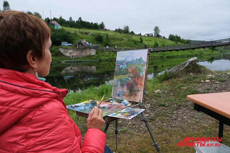 Открытие ландшафтного фестиваля «У алмазного водопада».