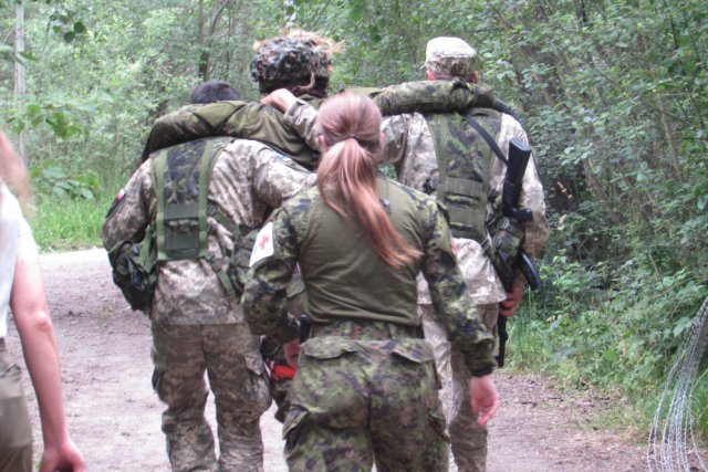 Украинские солдаты тренируются в Польше, 19 июня 2023 г.