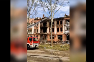 Расположение украинских военных и иностранных наемников в гостинице у судостроительного завода в Николаеве, Украина.