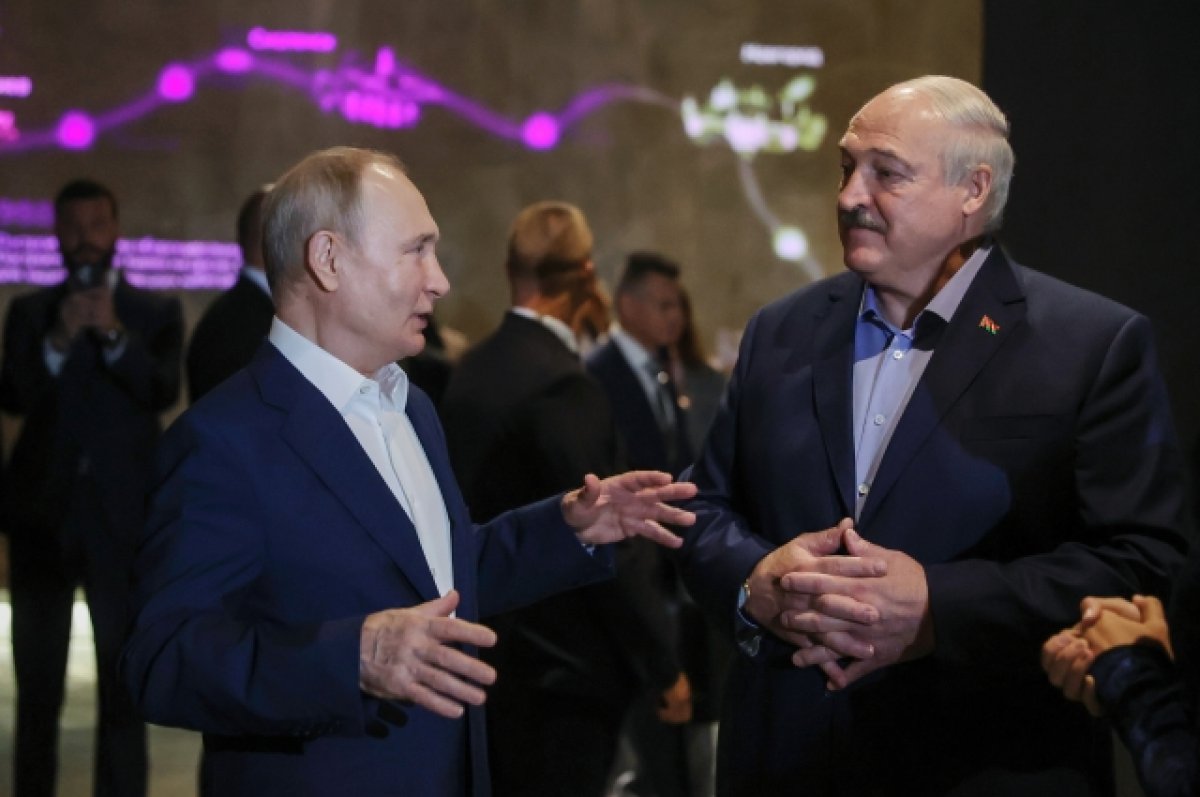 Путин и Лукашенко в основном общались один на один в ходе последней встречи