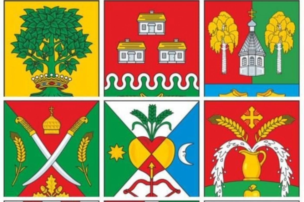 Девять сельских поселений Брянщины получили свои гербы и флаги