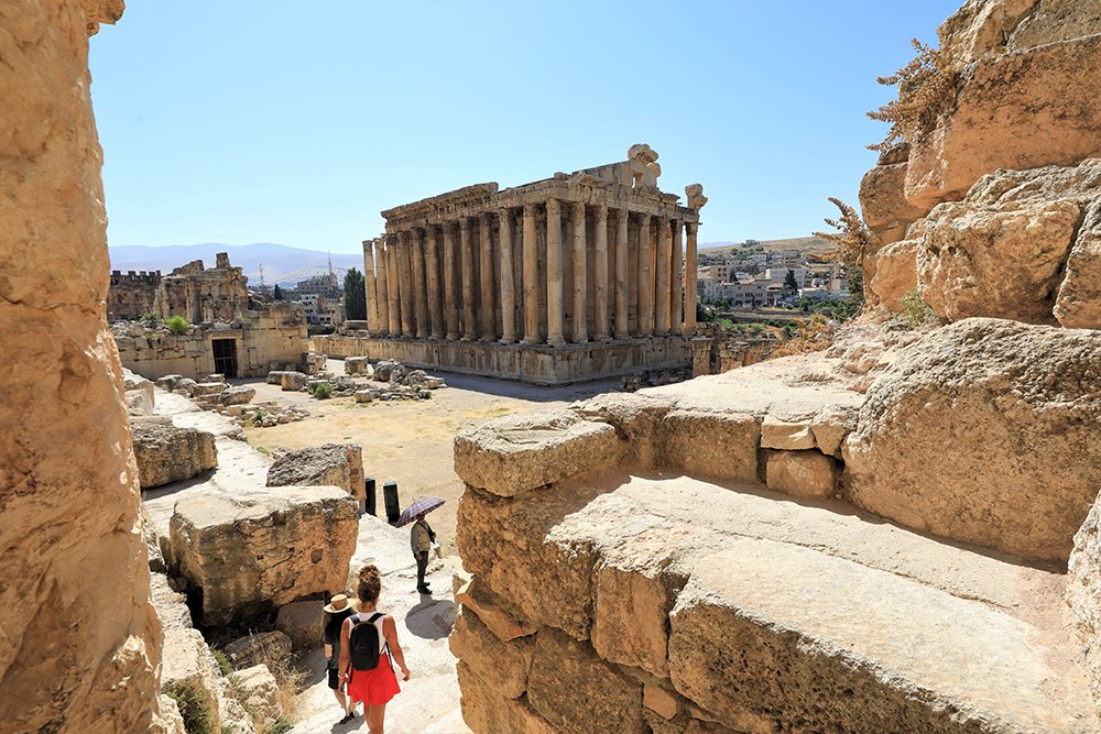Древний город Баальбек в Ливане