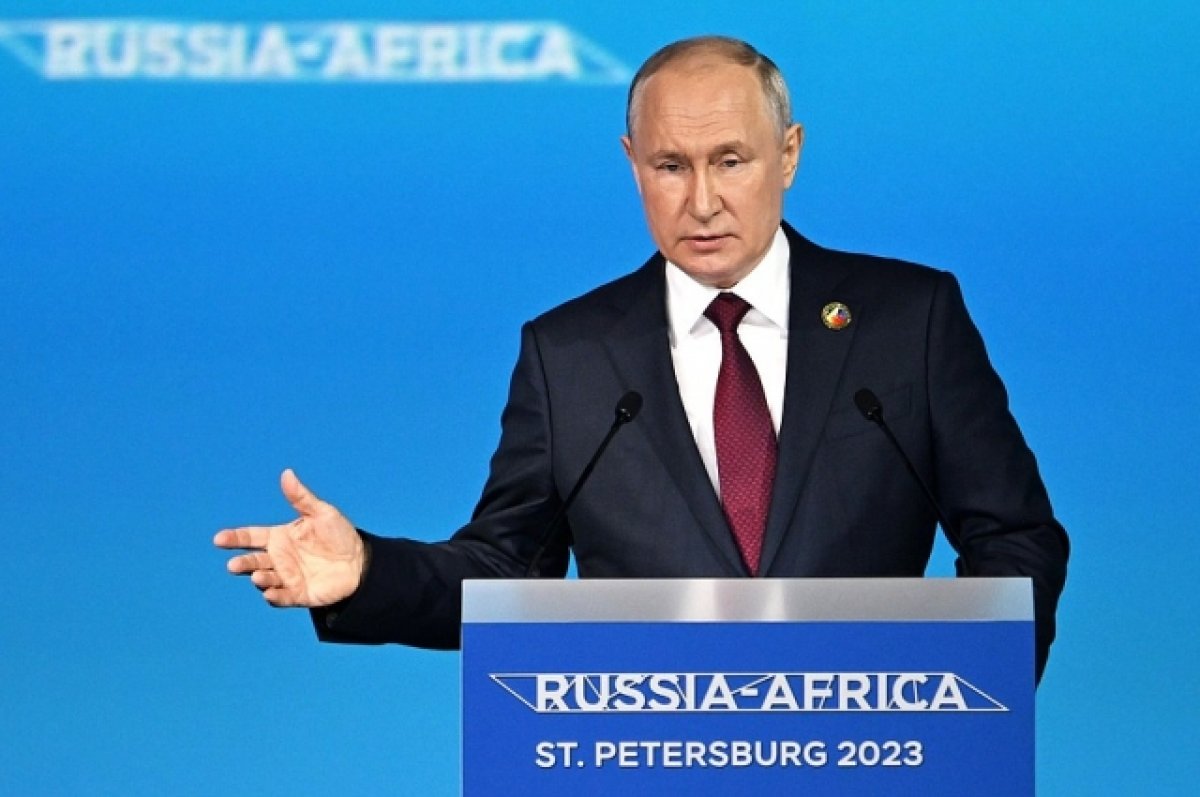 Путин: африканские лидеры продемонстрировали желание сотрудничать с РФ