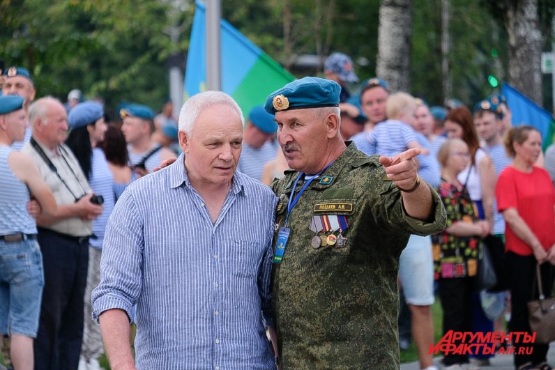 День воздушно-десантных войск в Перми.