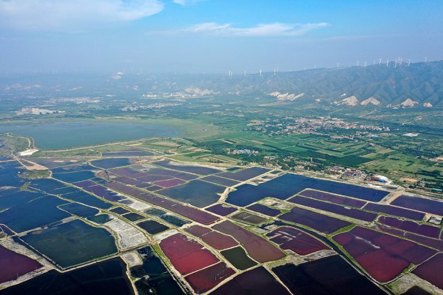 Озеро Юньчэн в Китае