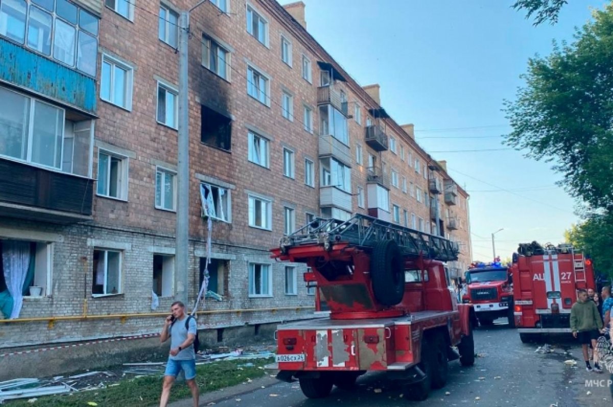 В красноярском Канске введен режим ЧС после взрыва газа в доме