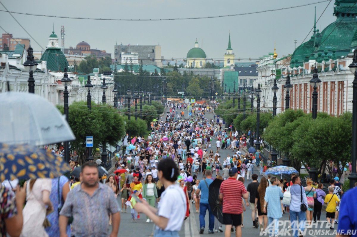 В Омске День города посетили тысячи людей | АиФ Омск