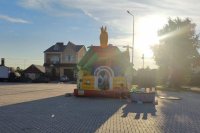 Батуты в «Городе еды» в Оренбурге надули на следующий же день после ЧП.