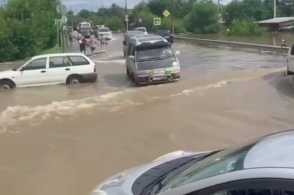 В Спасске вода прибывает в заречную часть города | АиФ Владивосток