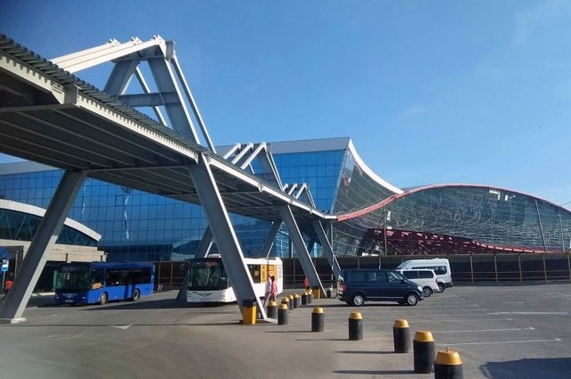 Новый аэровокзал Южно-Сахалинска - самый крупный на Дальнем Востоке.