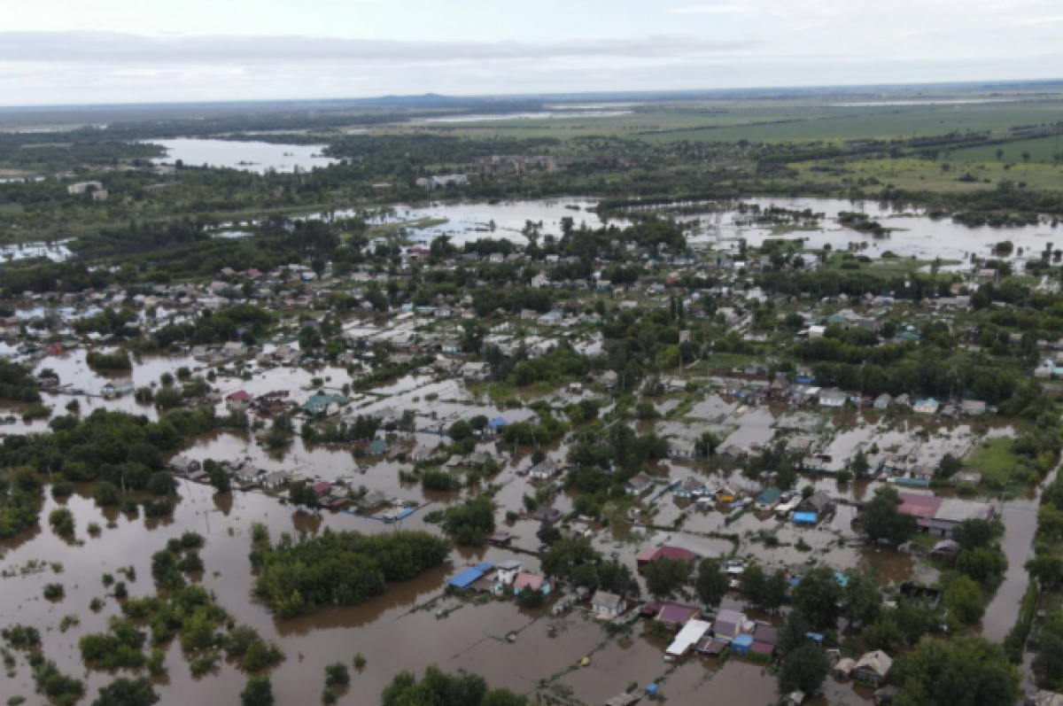 Вода уходит. Но в Приморье сохраняется опасность разлива рек | АиФ  Владивосток