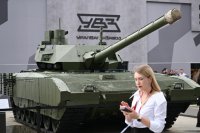 Танк Т-14 «Армата» на форуме «АРМИЯ-2023»