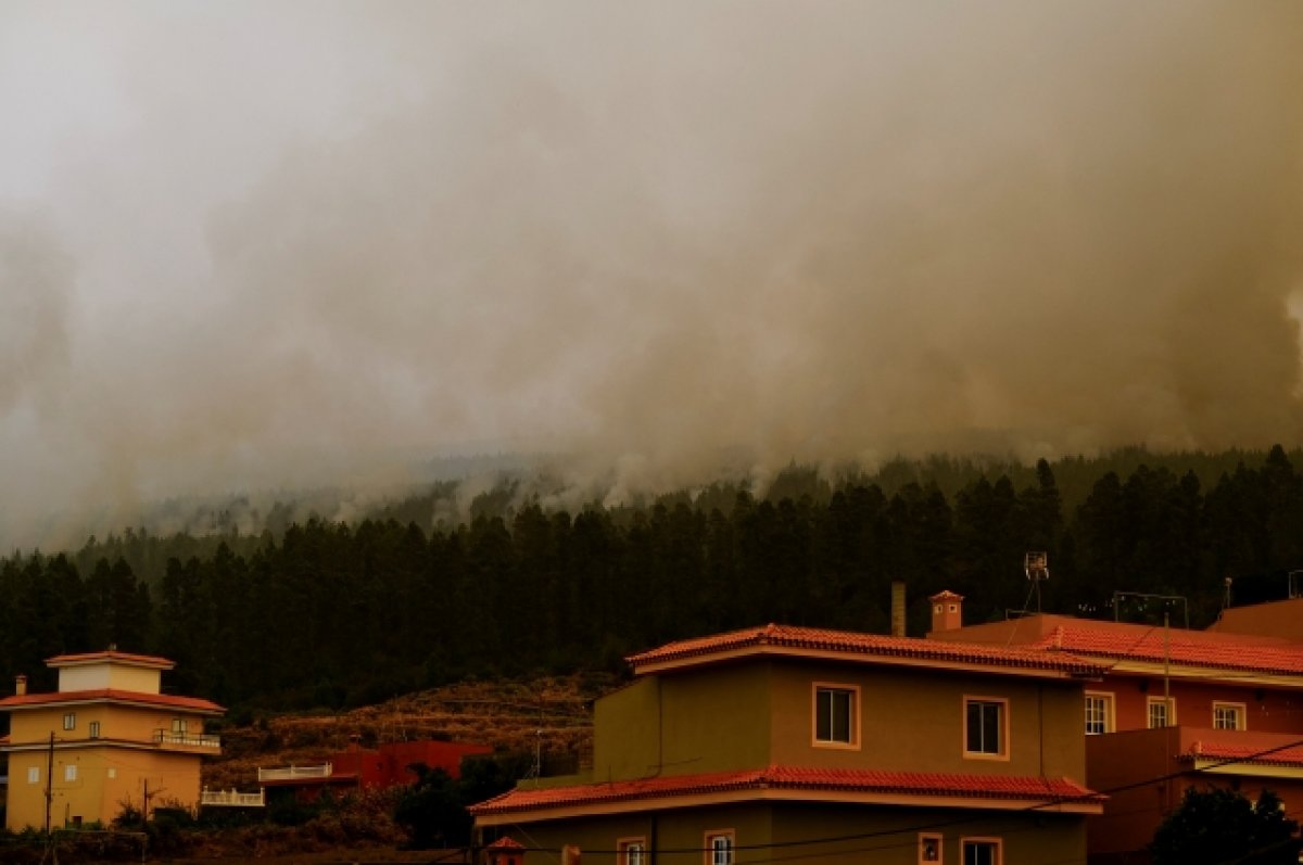 С острова Тенерифе эвакуировали около 26 тыс. человек из-за пожаров