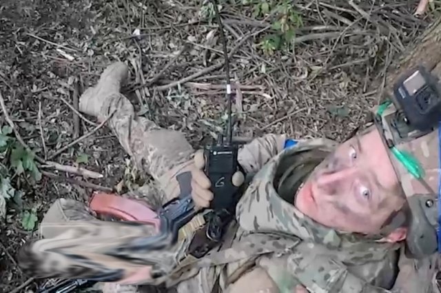 Украинский солдат. 