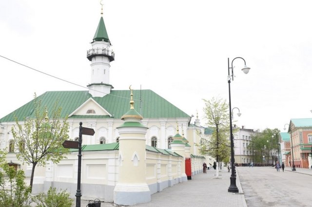 Автор мечети Марджани неизвестен. Пр одной из версий это Василий Кафтырев. 