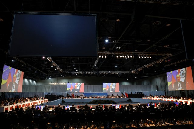 Саммит БРИКС, Йоханнесбург, Южная Африка, 24 августа 2023 года.