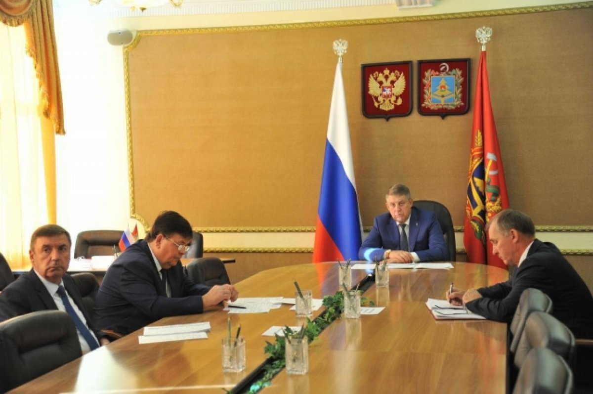 Александр Богомаз выступил на заседании штаба по региональному развитию РФ