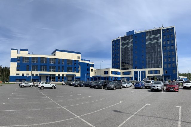 Здание Центра трансфера технологий «Новоорловский» в Приморском районе.
