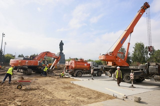 Подготовка к строительству метро в Красноярске.