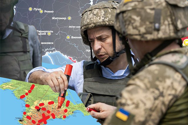 Карта Крыма на Украине будет существенно отличаться от нашей.