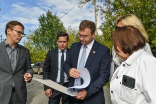 Эдуард Соснин начал серию выездов в районы Перми.