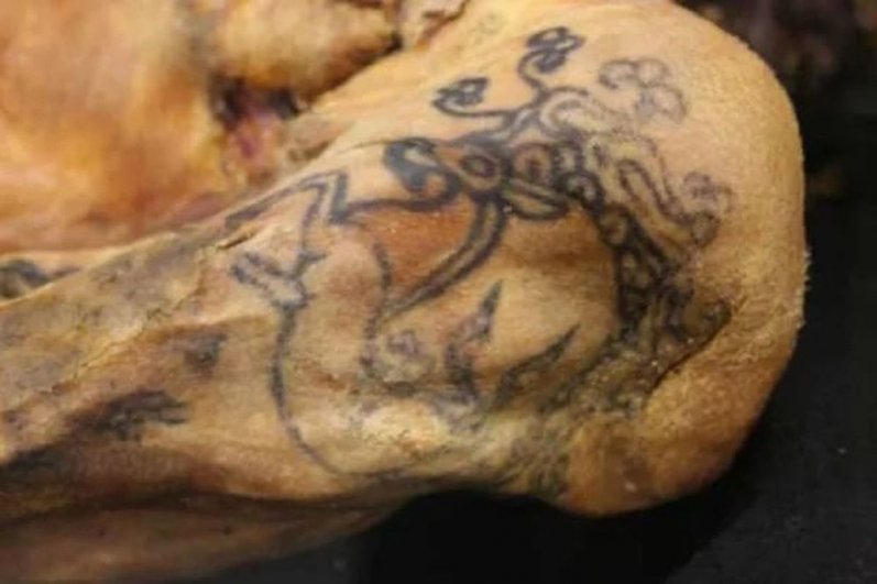 Татуировка мумии