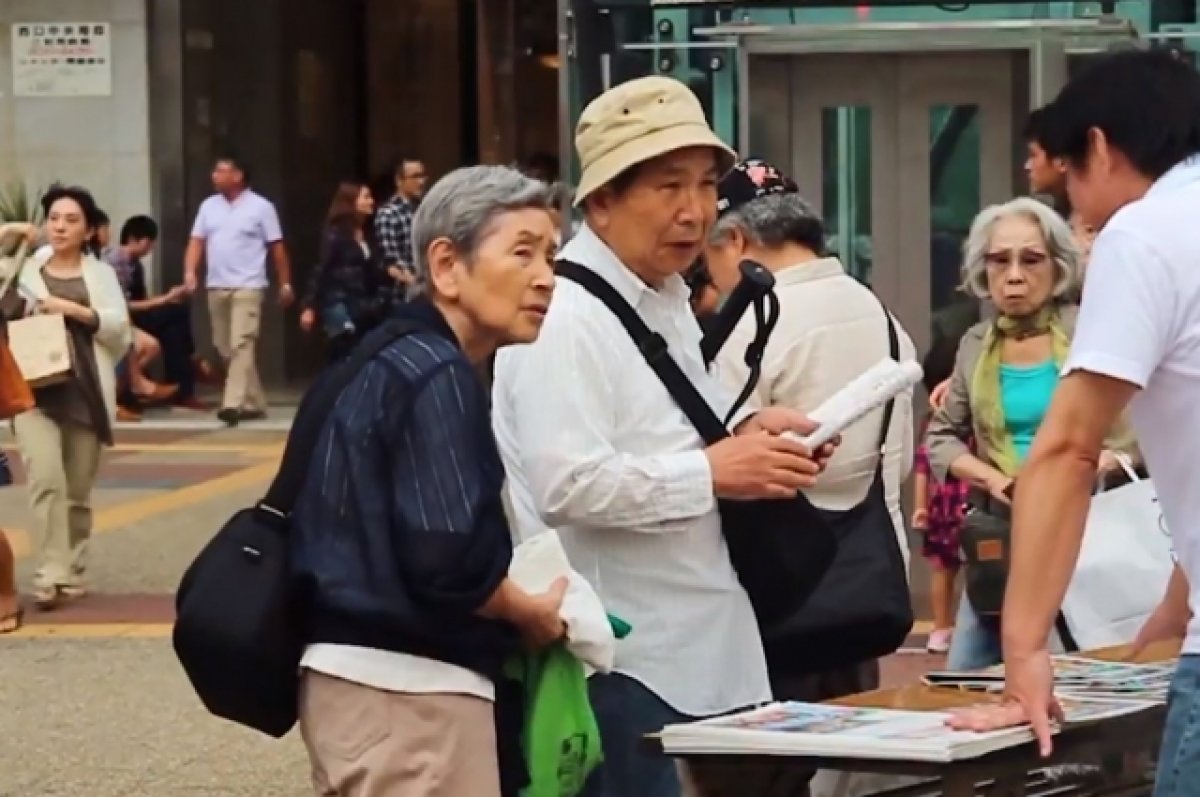 В Японии в первый раз за 73 года сократилось число людей старше 65 лет