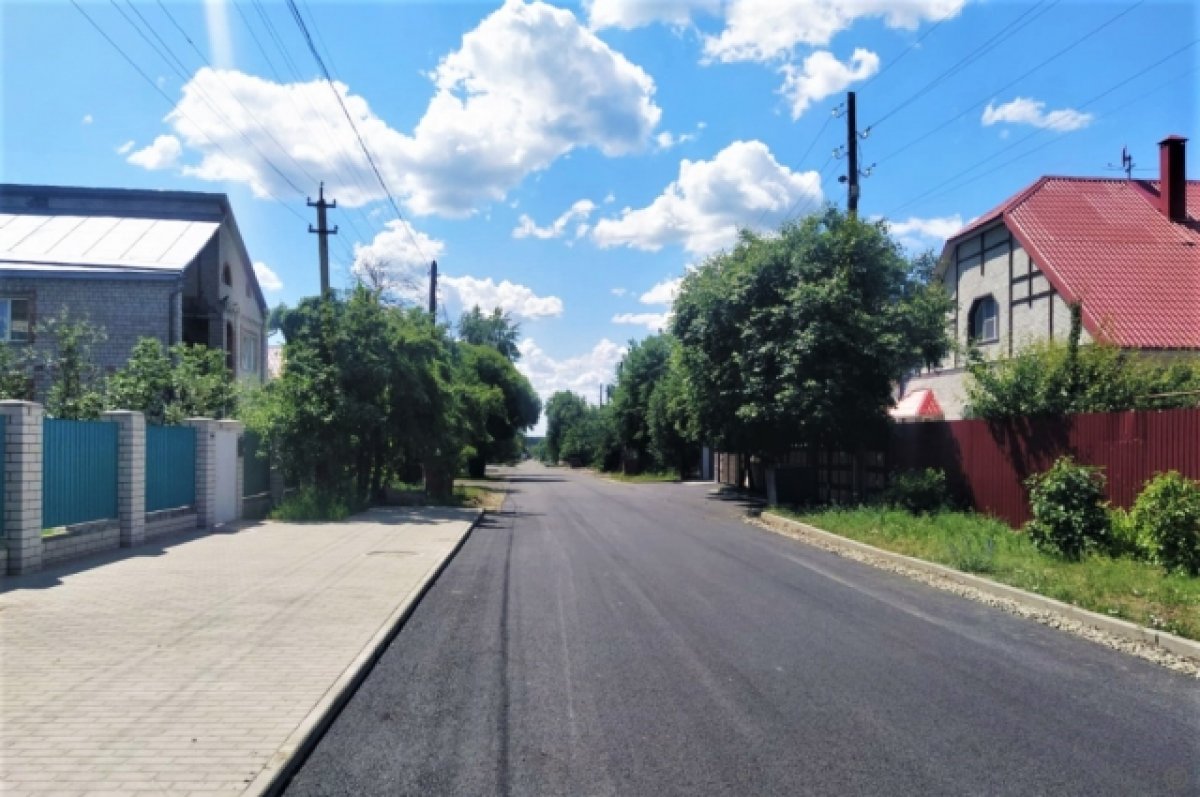 В Барнауле отремонтировали сельские и поселковые дороги