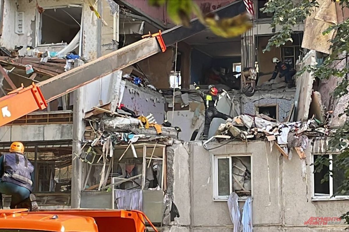 В доме в Балашихе, где взорвался газ, произошло повторное обрушение |  Происшествия | Аргументы и Факты
