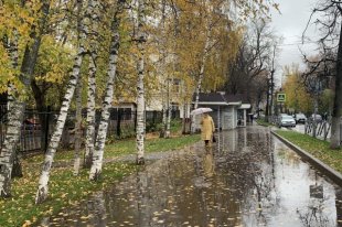 Синоптики прогнозируют осадки.