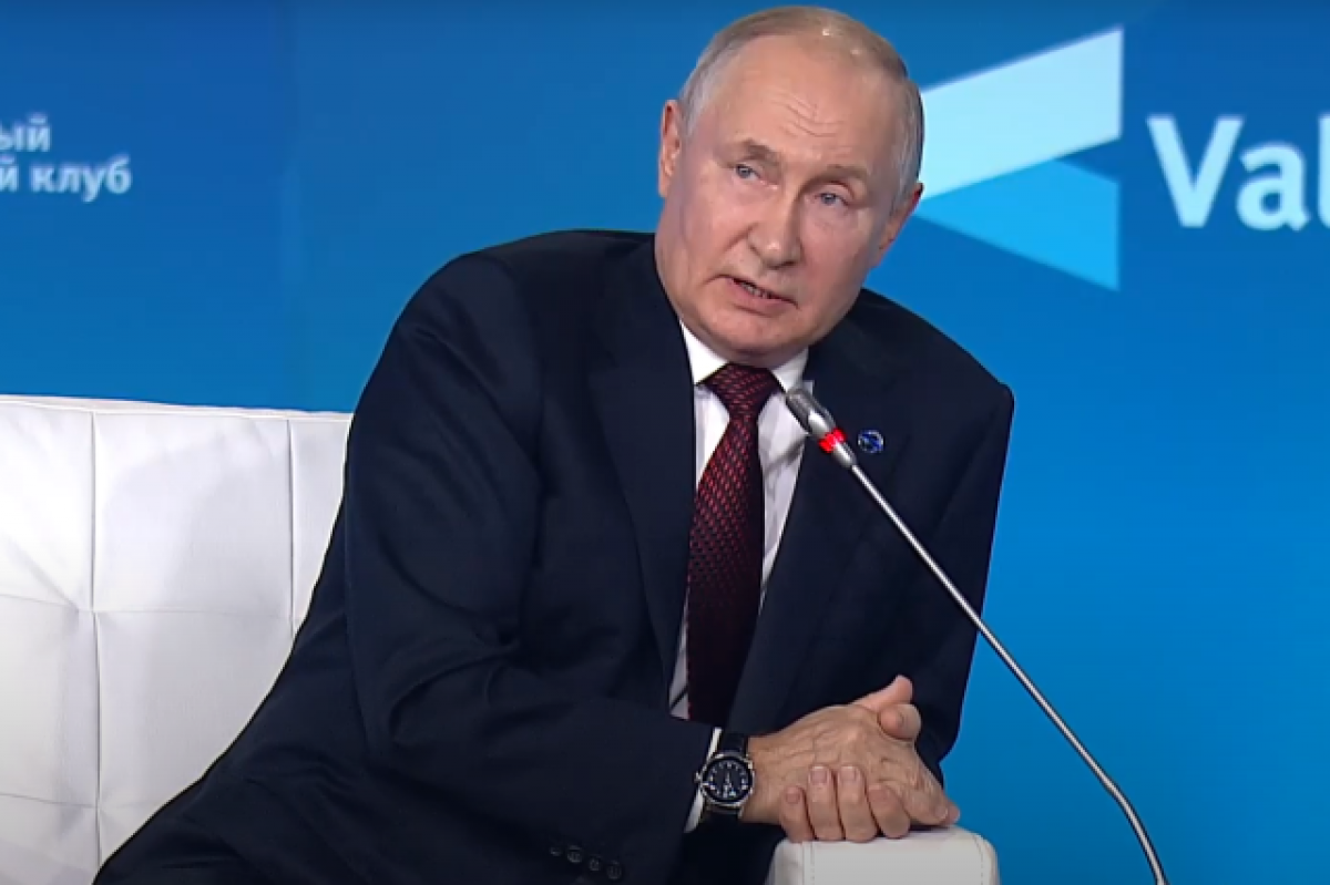 Путин заявил об отсутствии внешнего воздействия на бизнес-джет Пригожина
