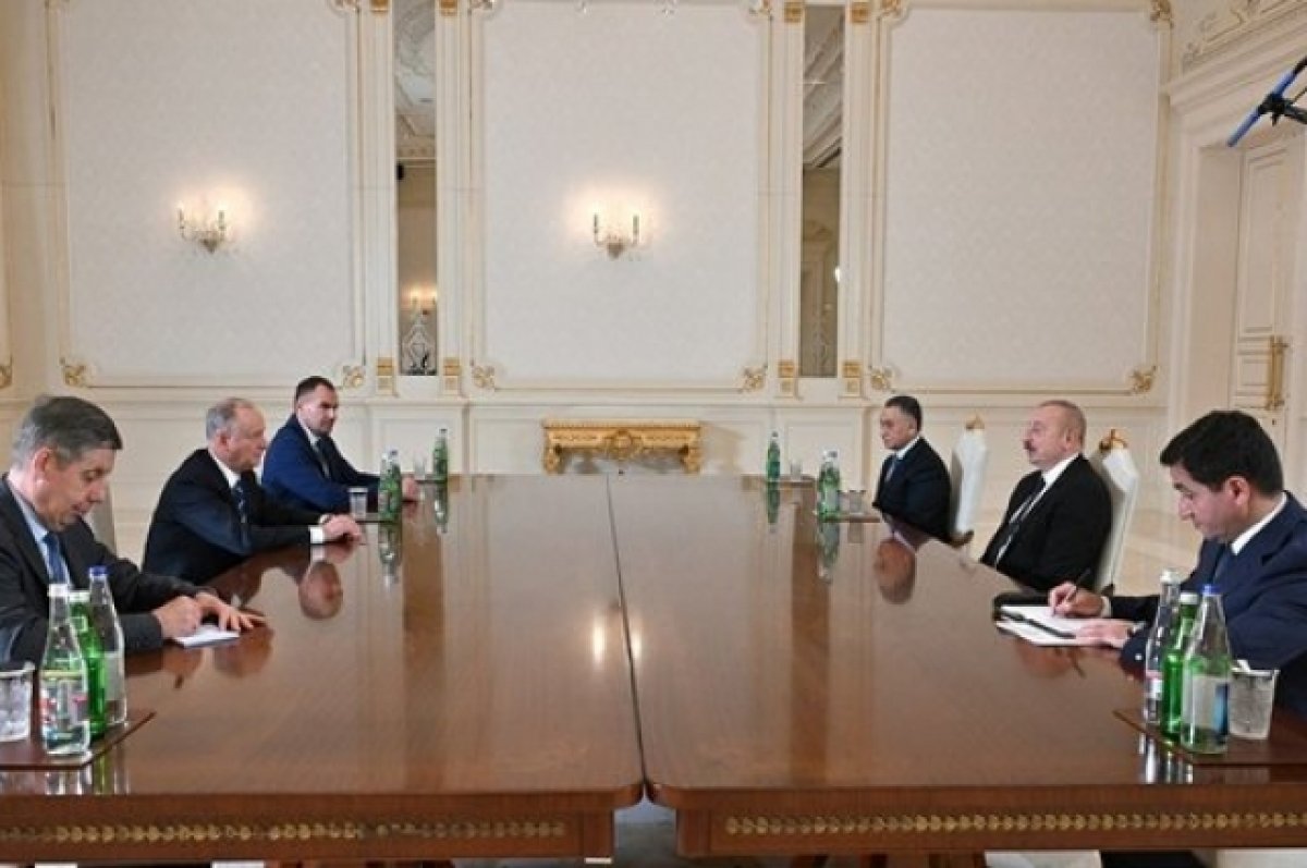Патрушев с Алиевым обсудили вопросы международной безопасности в Баку