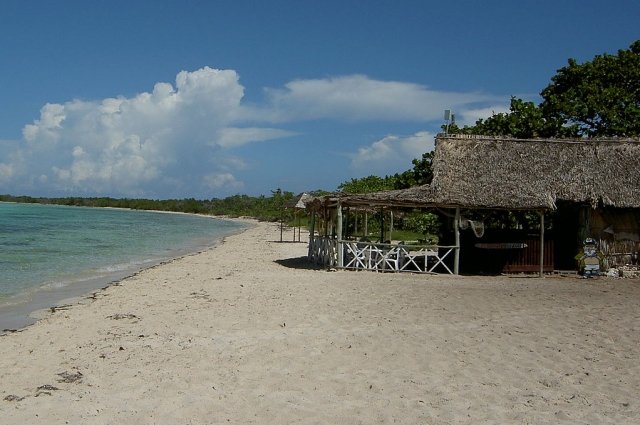Пляж в Кайо-Коко, Куба.