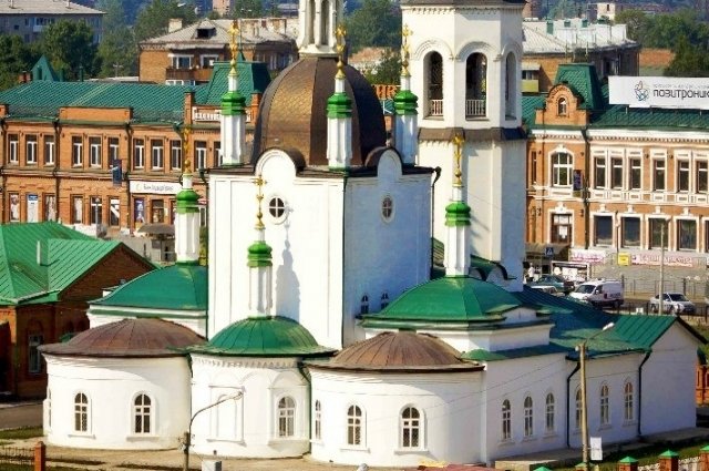 Инцидент произошел в Свято-Троицком кафедральном соборе Канска.