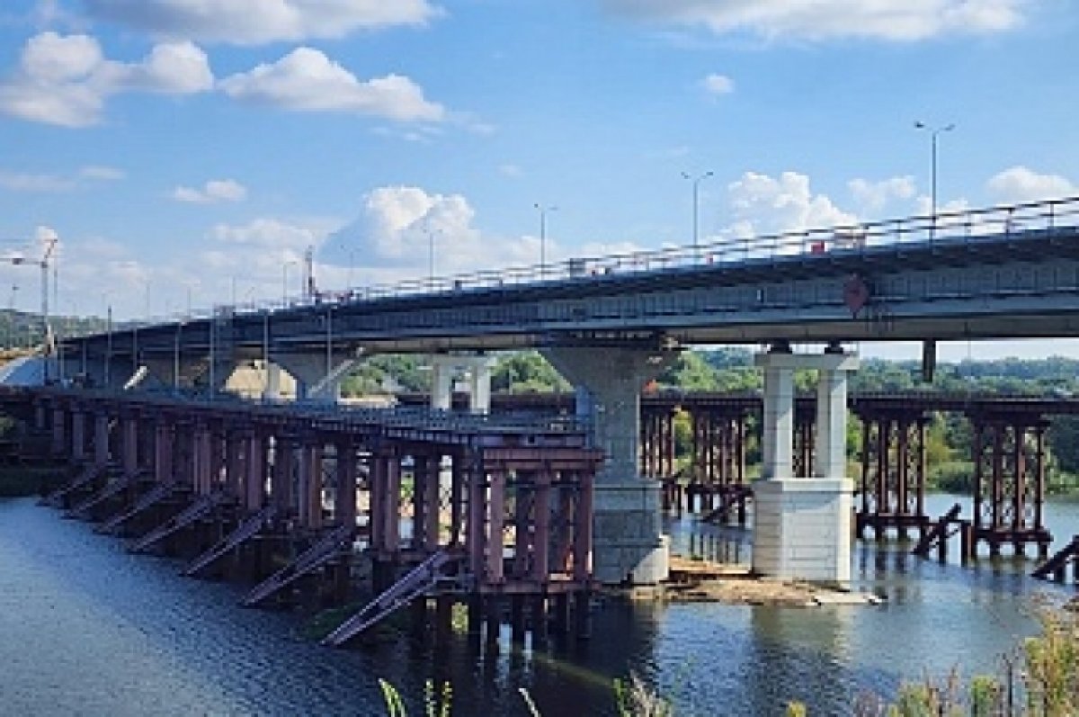 На Дону завершается реконструкция моста через Северский Донец на М-4 «Дон»