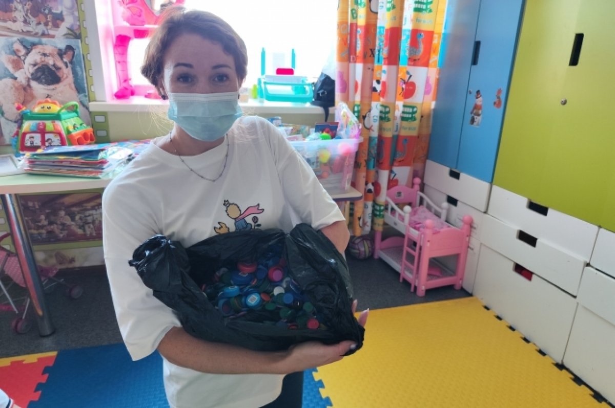 Волонтеры Росводоканал Барнаул помогают пациентам детского онкоцентра