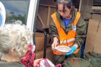 Волонтеры из округа помогают пострадавшим жителям Донбасса.